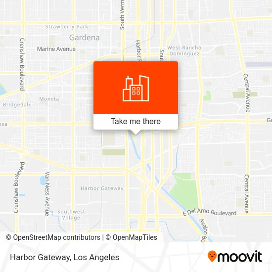 Harbor Gateway map