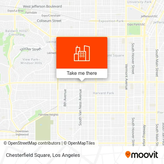 Chesterfield Square map