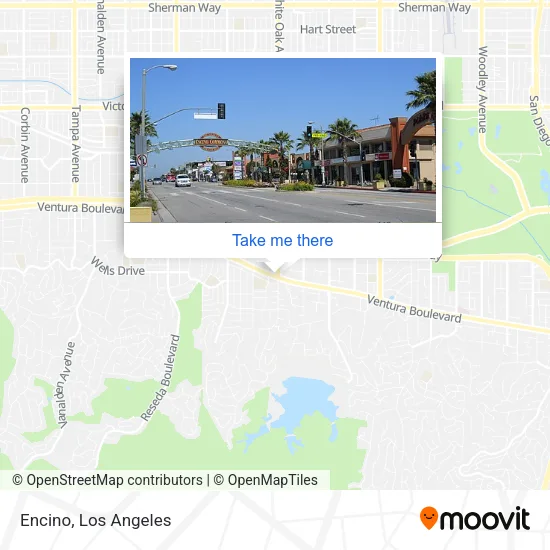 Encino map