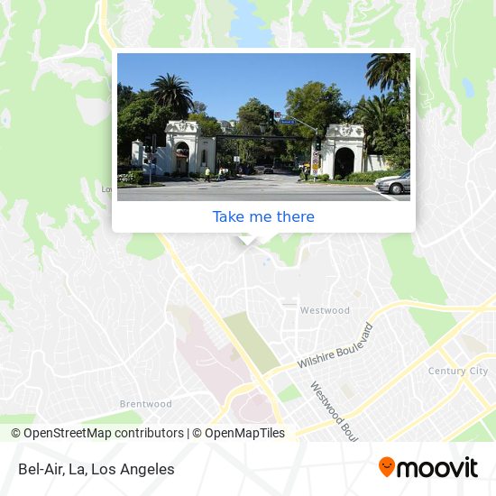 Mapa de Bel-Air, La