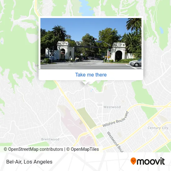 Bel-Air map