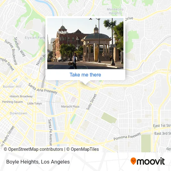 Boyle Heights map