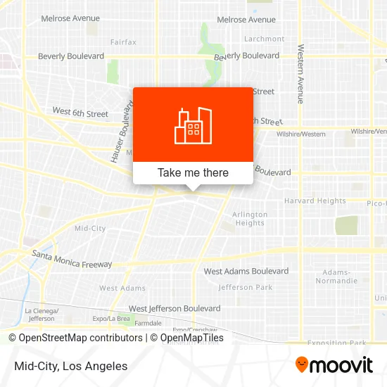 Mid-City map