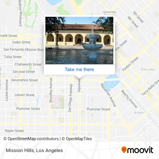 Mission Hills map