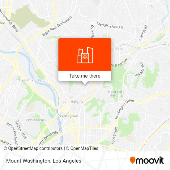 Mount Washington map