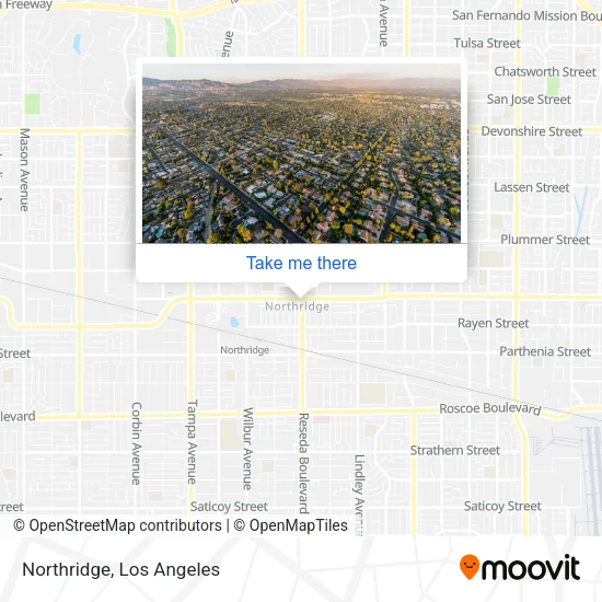 Northridge map