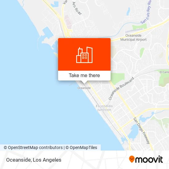 Oceanside map