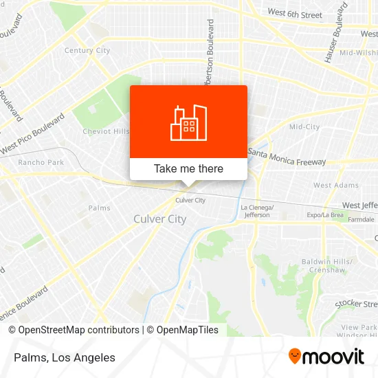 Palms map