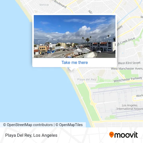 Playa Del Rey map