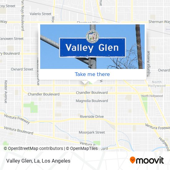 Mapa de Valley Glen, La