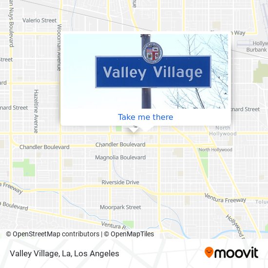 Mapa de Valley Village, La