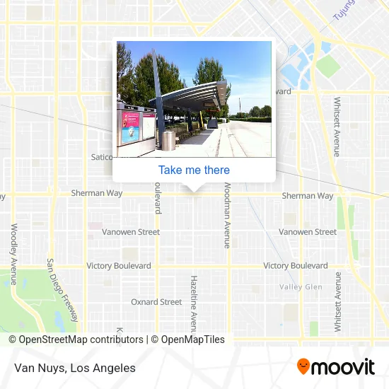 Van Nuys map