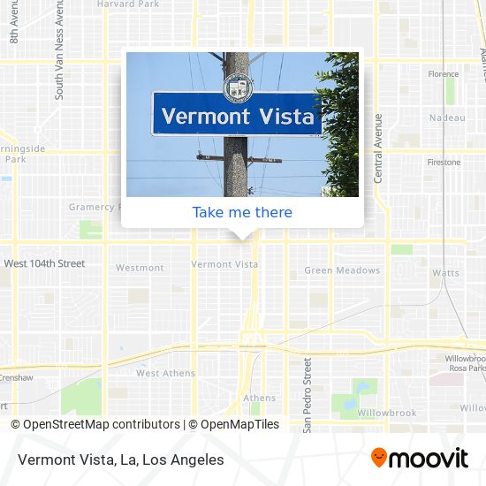 Vermont Vista, La map