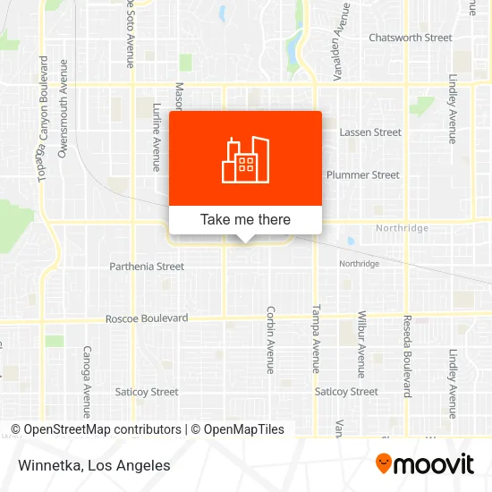 Winnetka map