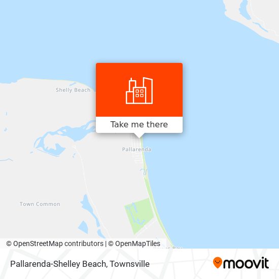 Pallarenda-Shelley Beach map