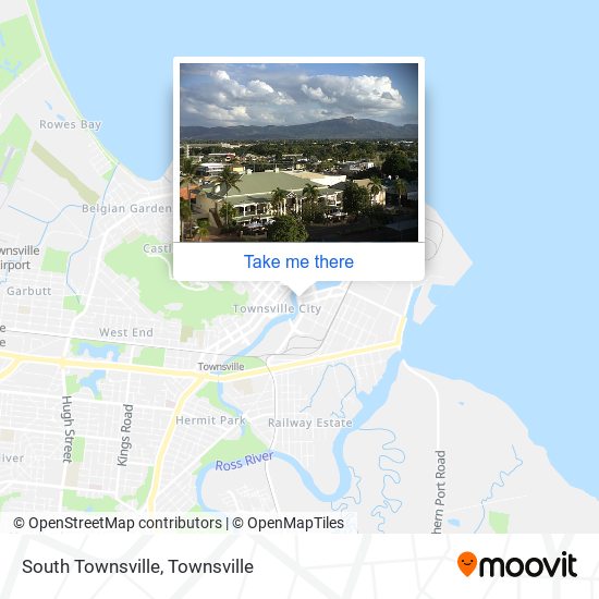 Mapa South Townsville