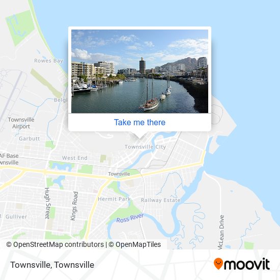 Townsville map