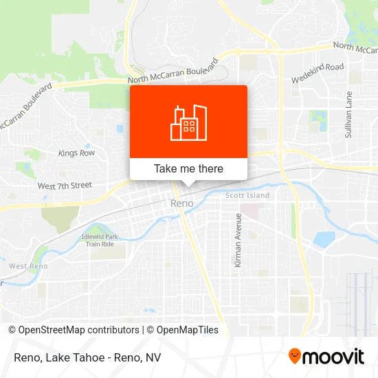 Reno map