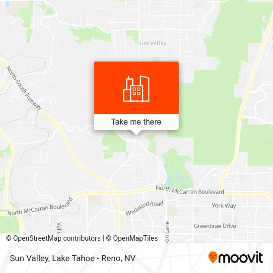 Sun Valley map