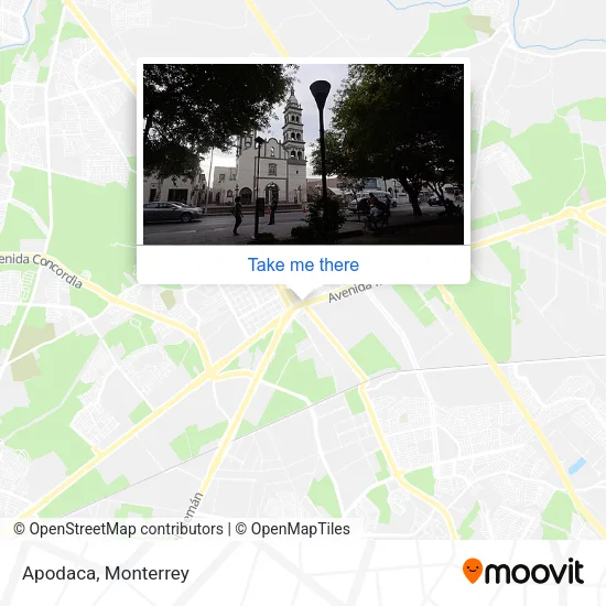 Apodaca map