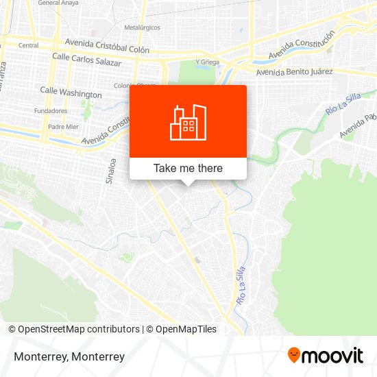 Monterrey map