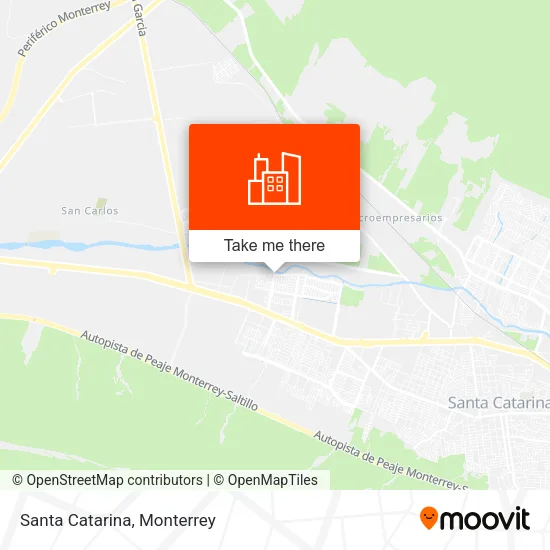 Santa Catarina map