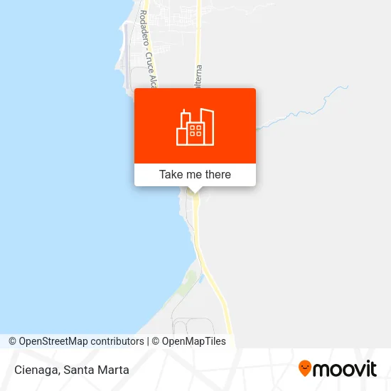 Cienaga map