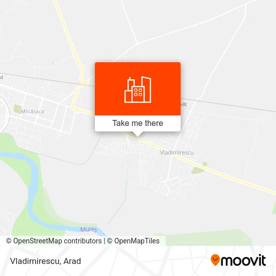Vladimirescu map