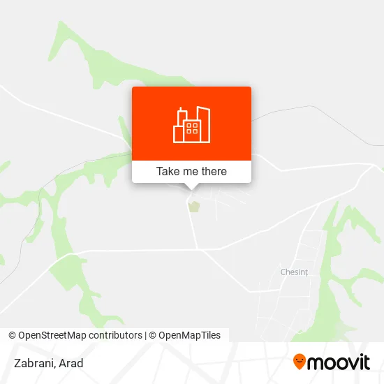 Zabrani map