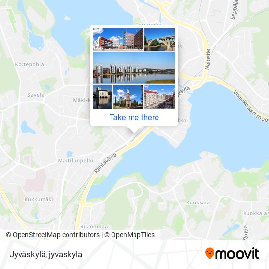 Jyväskylä map