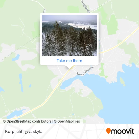 Korpilahti map
