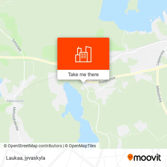 Laukaa map
