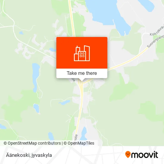 Äänekoski map