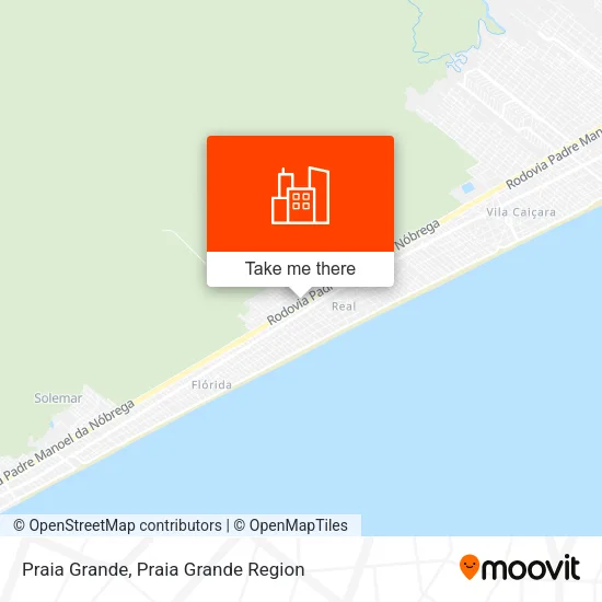 Praia Grande map