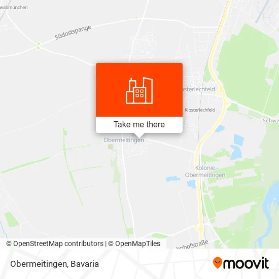 Карта Obermeitingen
