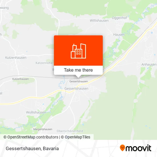 Gessertshausen map