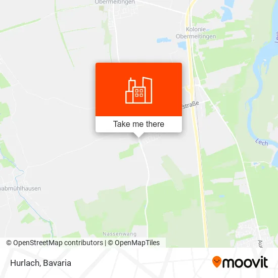 Hurlach map