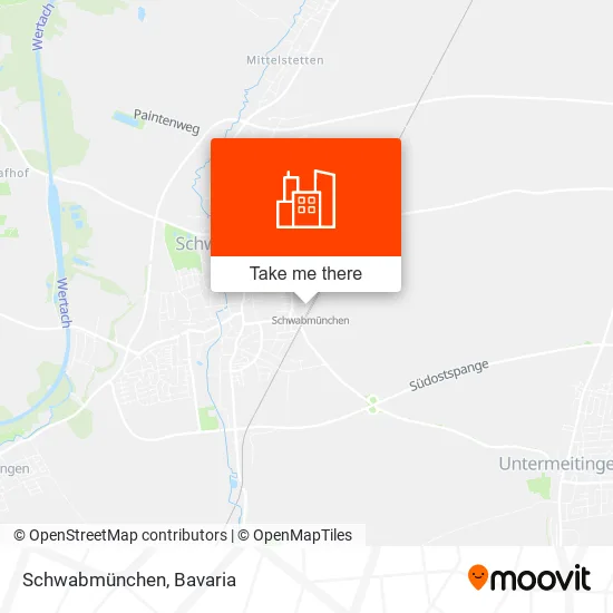 Карта Schwabmünchen