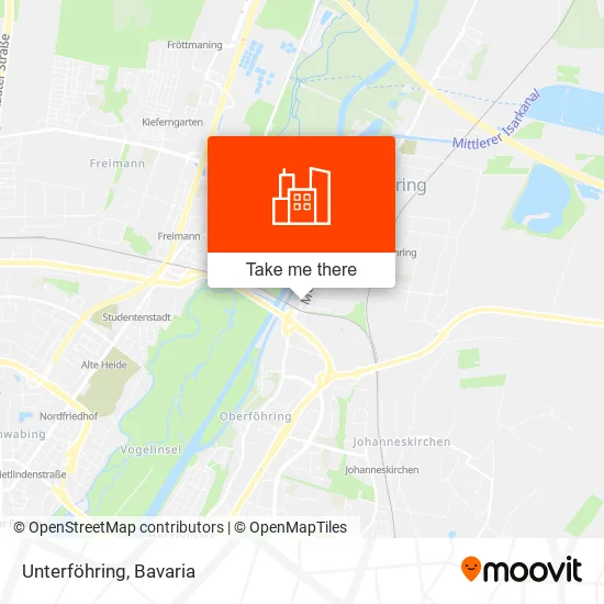 Карта Unterföhring