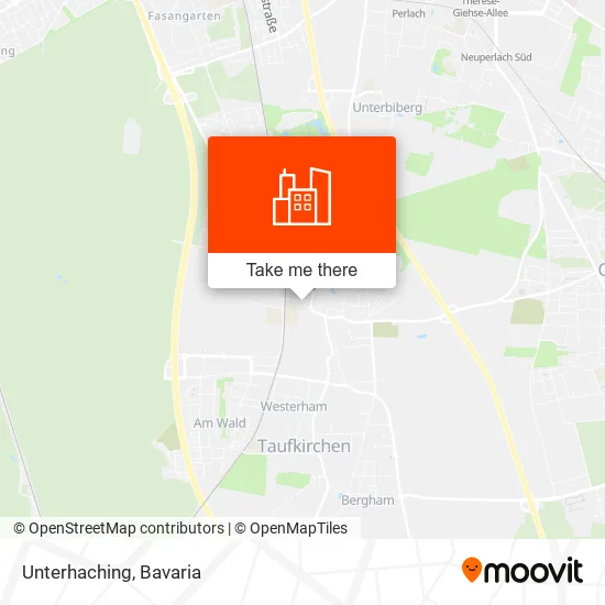Карта Unterhaching