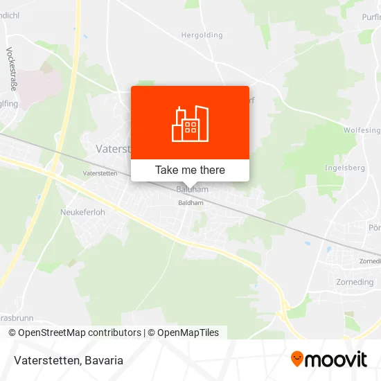Карта Vaterstetten