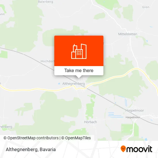 Карта Althegnenberg