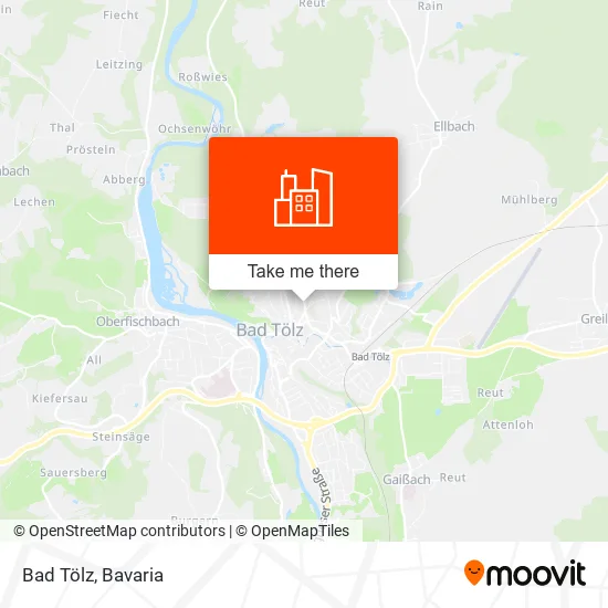 Карта Bad Tölz