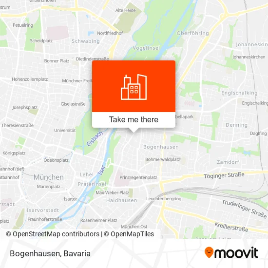 Карта Bogenhausen