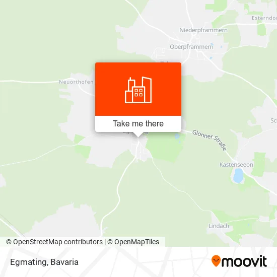 Карта Egmating