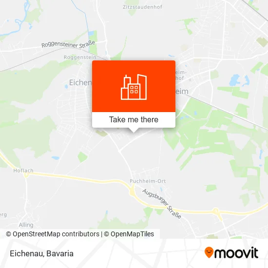 Карта Eichenau
