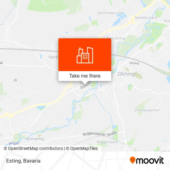Карта Esting
