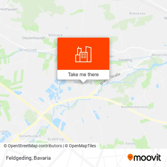 Карта Feldgeding