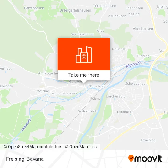 Карта Freising