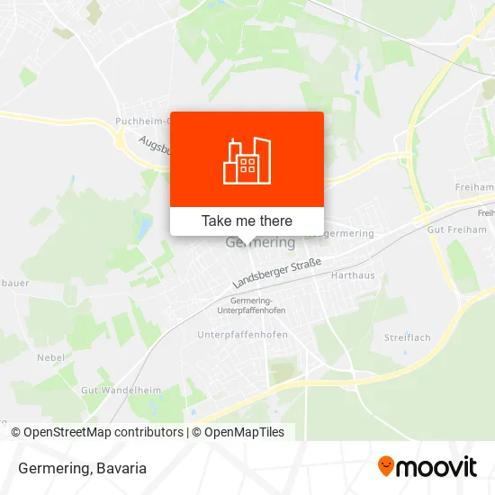 Карта Germering